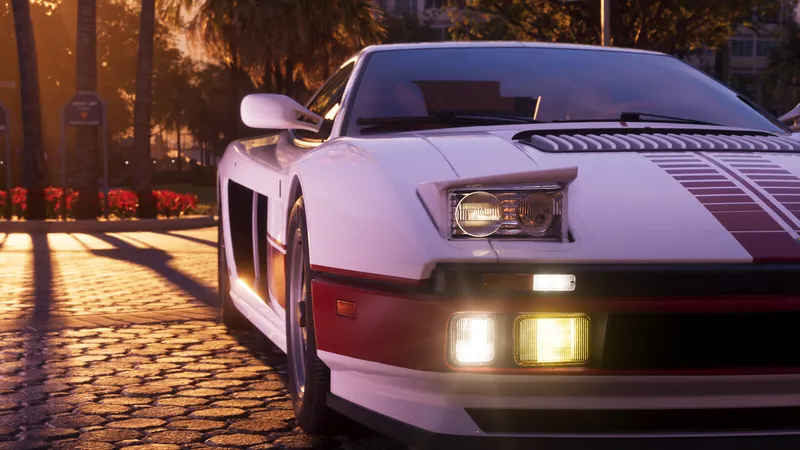 The '95 Grotti Cheetah in a second official Rockstar render